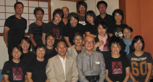 明神先生ご夫婦 さくら太鼓の皆様