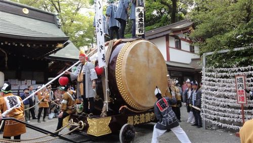 御先拂太鼓　鴨下さん