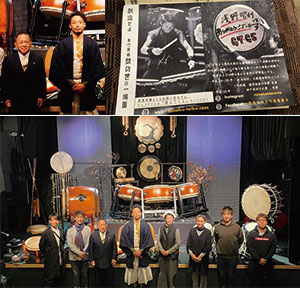 会場で記念撮影