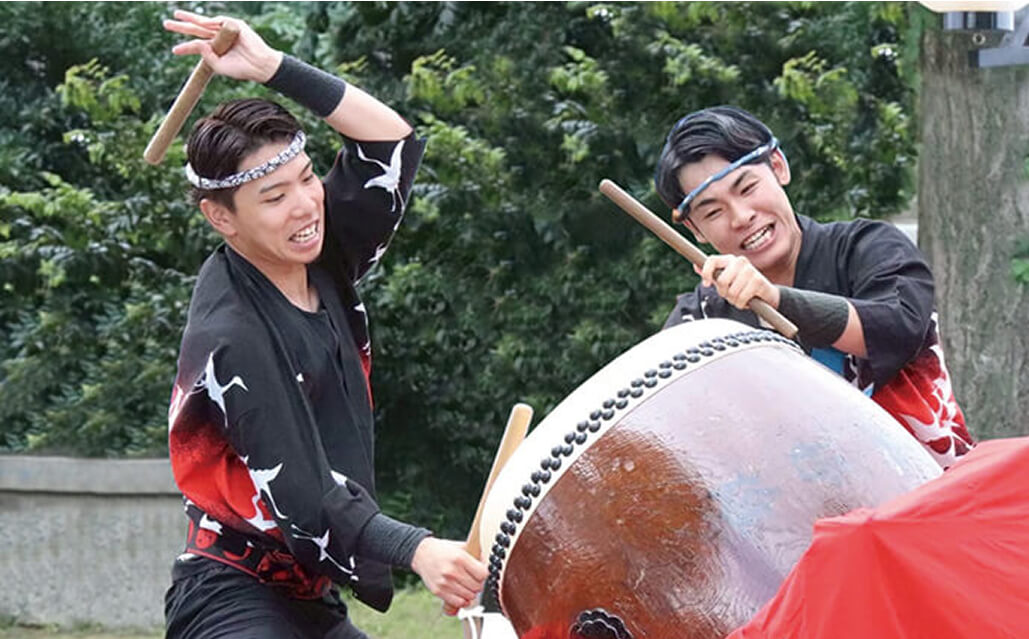 能登・豊年祭太鼓